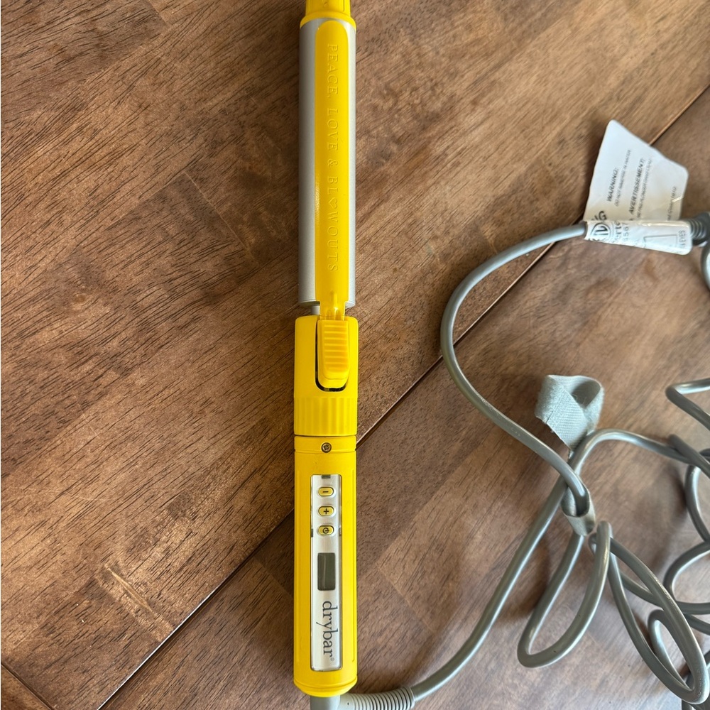 Drybar Yellow Curling Iron